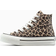 Converse Little Kid's Chuck Taylor All Star EVA Lift Platform Leopard - Warm Quarry/Vintage White