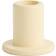 Hay Tube Candleholder Concrete Small H5.5 x D5.5 x W5.5 cm - Lime Yellow Värmeljuslykta