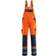 Mascot 07169-860 Compete Bib & Brace Overalls - Orange/Navy