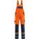 Mascot 07169-860 Compete Bib & Brace Overalls - Orange/Navy