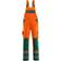 Mascot 07169-860 Compete Bib & Brace Overalls - Orange/Green