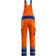 Mascot 07169-860 Compete Bib & Brace Overalls - Orange/Royal