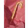 Kosta Boda Polka Candy Cane Vit/Gul, 17cm Juldekoration