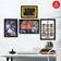 Thumbs Up Pong Yellow/Black Wall Decor