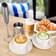 SIMPLETASTE Electric Milk Frother Silver