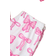 Shein Girls Cute Bow & Heart Printed Contrast Color Round Neck Sleepwear