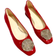 Shein 2025 Autumn Fashionable Classic Style - Red