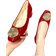 Shein Fashionable Classic Style Suede Upper With Metal Rhinestone Buckle Square Head Chunky Heel Flat Shoes For Women