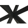 Wilko Blaine Stone/Black Dining Table