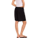 PrettyLittleThing Linen Blend Longline Shorts - Black