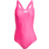 adidas Women's Swimming 3 Stripes C Back Swimsuit - Pink/white