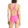 adidas Women's Swimming 3 Stripes C Back Swimsuit - Pink/white