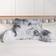 OHS Marble Print Cuddle Complete Decoration Pillows Grey