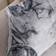 OHS Marble Print Cuddle Complete Decoration Pillows Grey