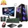 Computek Fast Gaming Intel i5 16GB RAM 1TB HDD& 128GB SSD GT730 4GB 22" Monitor PC Bundle & Speaker