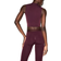 SKIMS x Nike Vintage Seamless Mock Neck Bra Top - Currant
