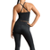 SKIMS x Nike Shine V Neck Tank - Obsidian