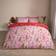 OHS Gingerbread Man Candy Cane Double Duvet Cover Pink
