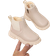 Shein Fashionable Thickened Warm Unisex Kids Casual Boots Beige