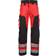 Blåkläder 1566 Hi-Vis Trousers - Red/Black