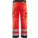 Blåkläder 1566 Hi-Vis Trousers - Red/Black