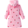 Shein 1pc Girls Lovely Sweet Elegant Casual Simple Fashionable Comfy Cherry Print Hooded Fleece Bathrobe