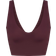 SKIMS x Nike Matte V Neck Bra Top - Currant
