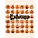 Shein 64pcs Halloween Pumpkin Decorating Stickers