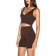 SKIMS x Nike Matte V Neck Bra Top - Dark Sepia