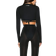 SKIMS x Nike Weightless Layers Wrap Top - Obsidian