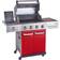 Outback Jupiter 4 Burner Hybrid Red