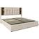 Lark Manor Upholstered Bed With Wireless Charging Beige 150x200cm