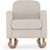 CuddleCo Etta Boucle Nursing Chair Mushroom