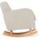 CuddleCo Etta Boucle Nursing Chair Mushroom