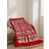 Shein Cartoon Inspirational Liverpool Slogan Multicolor Blankets Multicolour