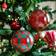 IKEA VINTERFINT Red/Green Christmas Tree Ornament 2pcs