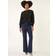 Roman Bootcut Crepe Stretch Trousers - Navy