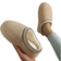 Shein Fall/Winter 2025 New Plush Thick Sole Slip-On Snow Boots Slippers For Women - Khaki