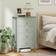 Homcom Modern 4 Dresser Green Chest of Drawer