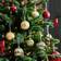 IKEA Vinterfint Ball Gold Christmas Tree Ornament 20pcs
