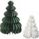 IKEA VINTERFINT Green/White Christmas Tree 20.5cm 2pcs