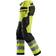 Snickers Workwear Arbetsbyxa FlexiWork High-Vis Work Trousers Holster Pockets Class 2