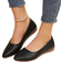 Shein Womens Solid Color Flat Shoes Comfy Slip On Soft Sole Shoes Casual AllMatch Ballet Flats Black CN35,CN36,CN37,CN38,CN39,CN40,CN41,CN42,CN43