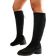 Shein Women's Round Toe Back Zipper Thick Sole Knee High Boots - Black