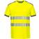 Portwest T181 PW3 Hi-Vis Cotton Comfort T-shirt - Yellow/Grey