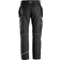Snickers Workwear 6214 RuffWork Trousers Holster Pockets Black/Black