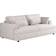 Solace+Co Drew Cream Sofa 3 Seater