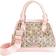 River Island Monogram Bow Tote Bag - Brown