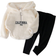 Shein Baby Girls Cute Thermal Lined Hooded Sweatshirt - Autumn Winter