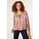 Blue Vanilla Light Brown Bardot Puff Ball Blouse